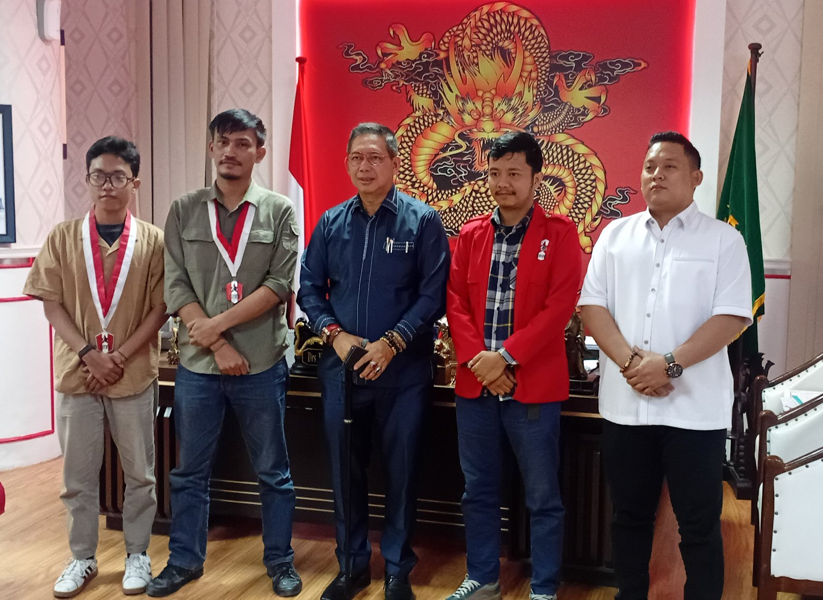 Ketua DPRD Medan Terima Kunjungan GMNI, Bahas Peran Generasi Muda dalam Pembangunan