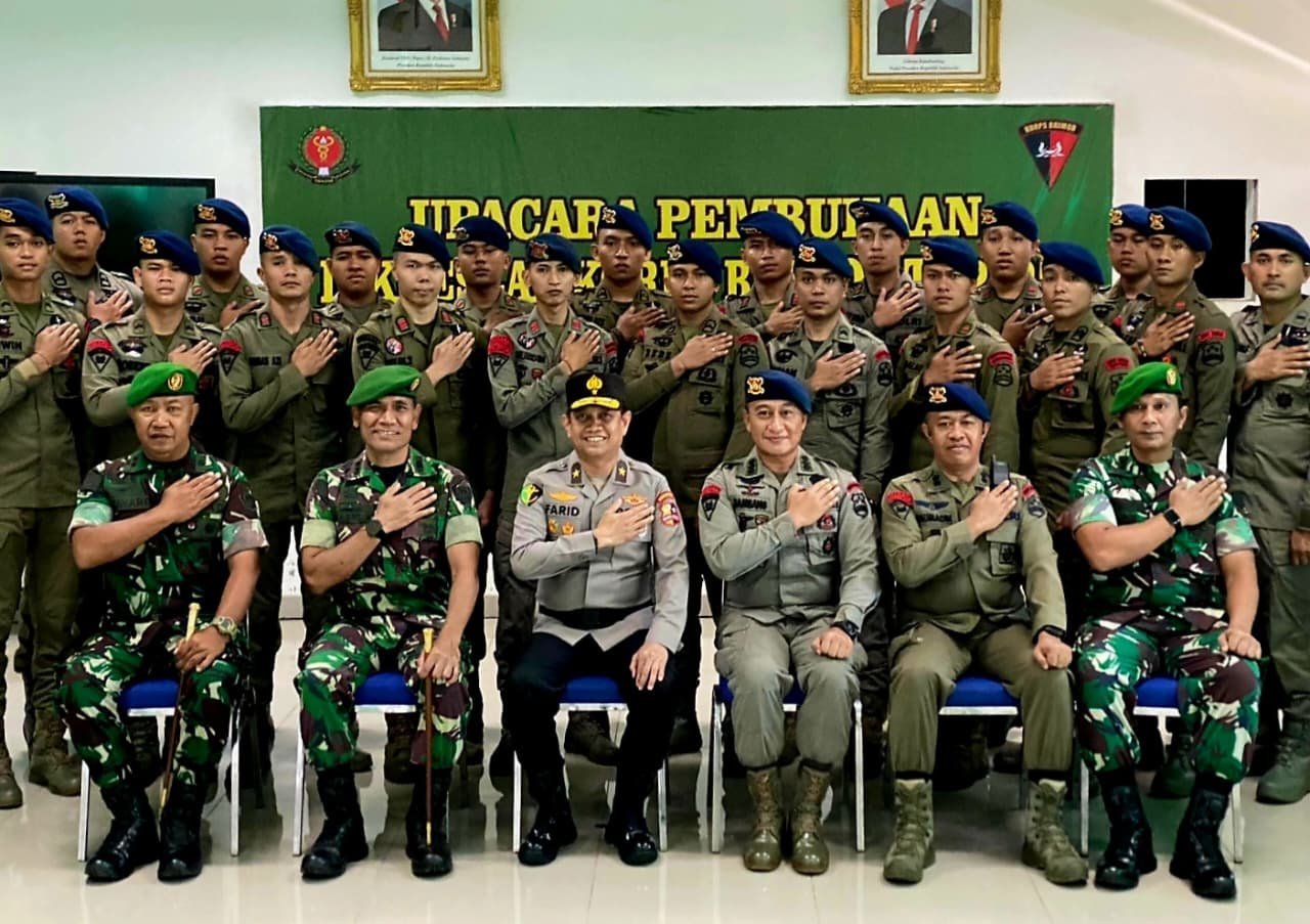 Tingkatkan Profesionalisme, Korbrimob Polri Gelar Pelatihan Kesehatan Lapangan Di Pusdikkes TNI