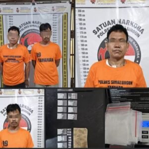Bongkar Jarigan Pengedar Narkoba Antar Kota, Polres Simalungun Amankan 19 Bungkus Sabu