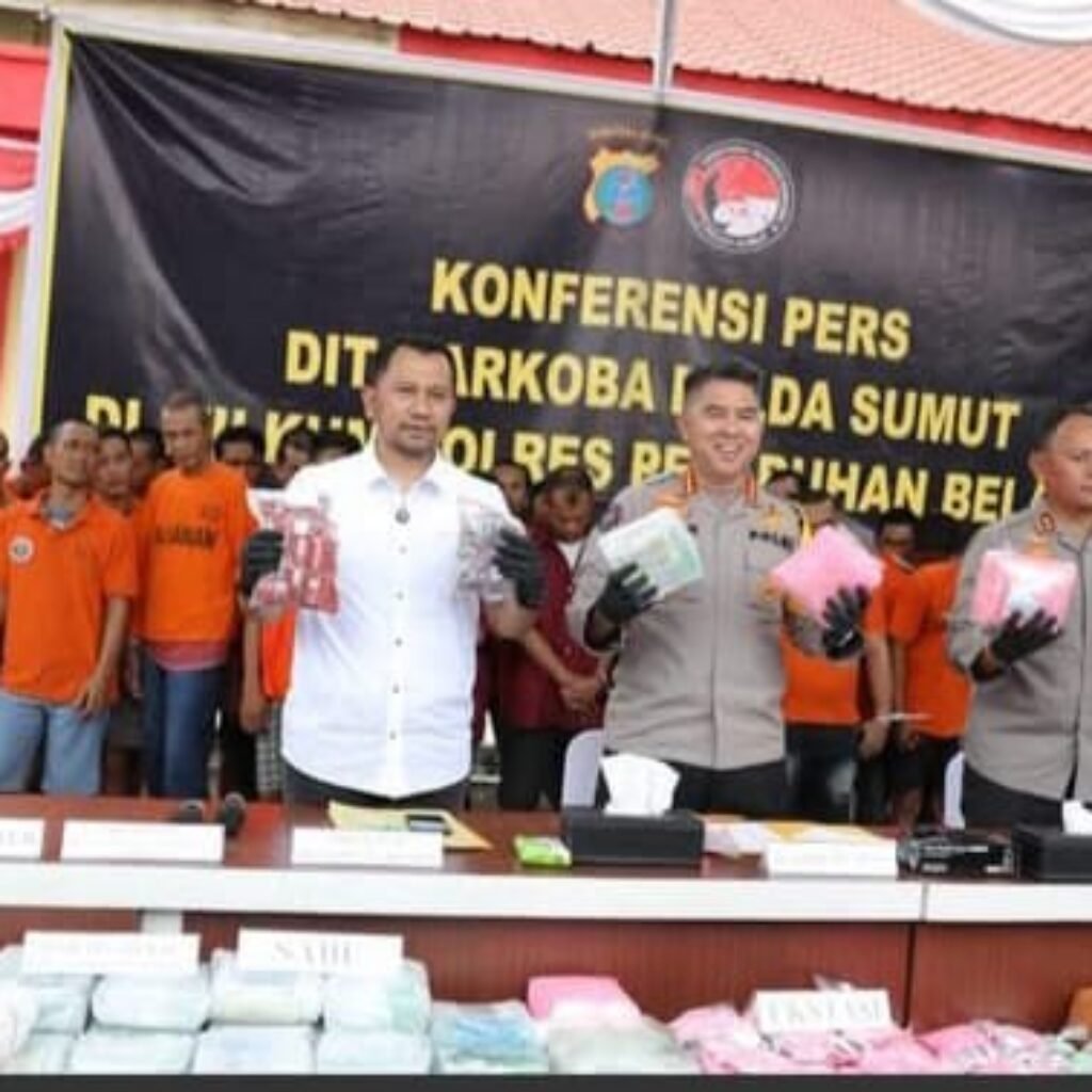 Periode Januari-Agustus Polda Sumut Ungkap 238 Kasus Narkoba Di Belawan