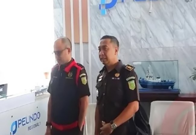 Pelindo Belawan Digeledah Pidsus Kejatisu Terindikasi Korupsi 2 Unit Kapal