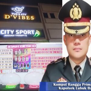 Dugaan Praktik Perjudian di D’VIBES PUB & KTV, Kapolsek Lubuk Baja Angkat Bicara
