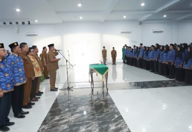 Bupati Asahan Kukuhkan 495 PPPK Formasi 2024, Tegaskan Integritas dan Profesionalitas ASN BerAKHLAK