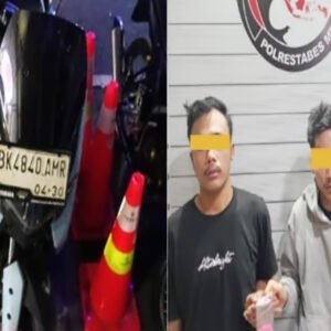 Polrestabes Medan Tangkap Dua Pengedar Pil Ekstasi di Jalan Sei Tuan