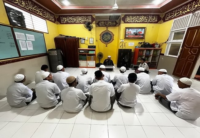 Bekali Warga Binaan dengan Pembinaan Spiritual, Lapas Bagansiapiapi Gelar Pesantren Kilat