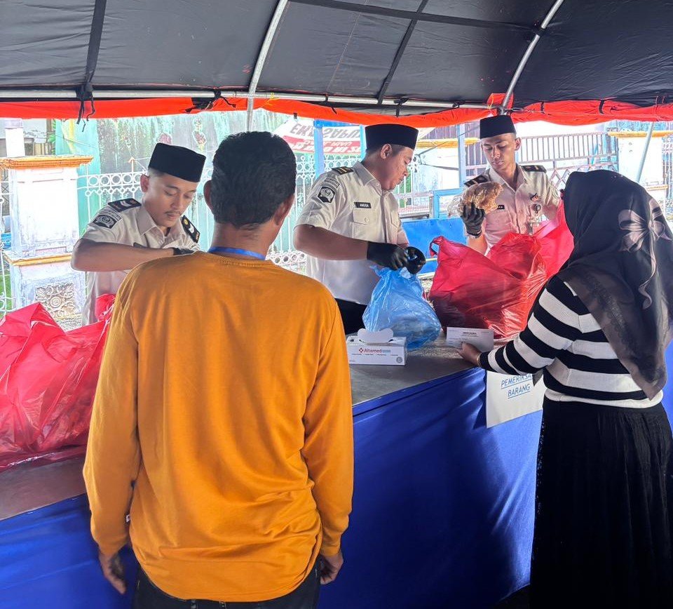 Lapas Bagansiapiapi Layani Kunjungan Lebaran Idul Fitri 1447 H dengan Tertib dan Humanis