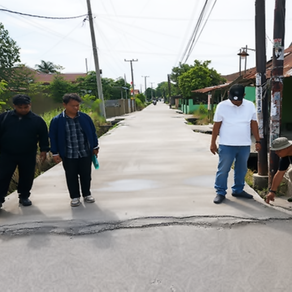 Proyek Jalan Marelan III Rp2,3 Miliar Disorot, Dinas SDABMBK Pastikan Mutu Pekerjaan Terjaga