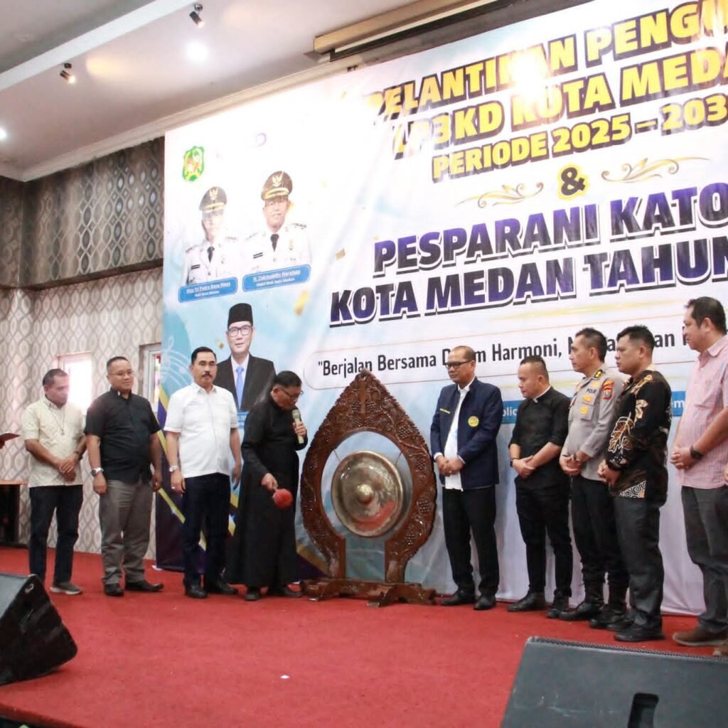 Pesparani Katolik Kota Medan 2026 Resmi Dibuka, 587 Peserta dari 13 Paroki Ambil Bagian