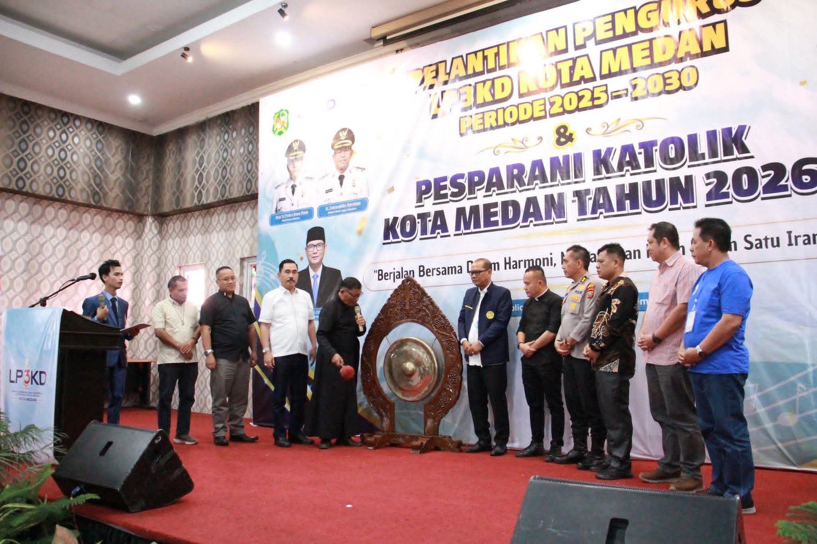 Pesparani Katolik Kota Medan 2026 Resmi Dibuka, 587 Peserta dari 13 Paroki Ambil Bagian